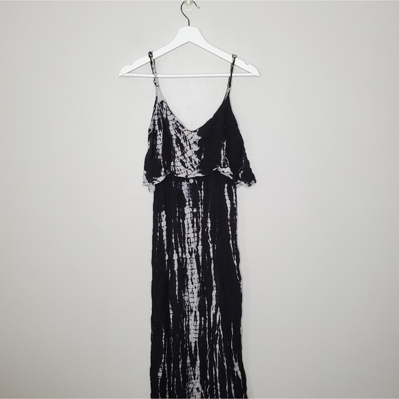 Japna Dresses & Skirts - JAPNA | Tie Dye Flounce Maxi Dress | XS